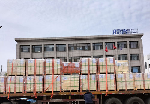 般德閥門對夾蝶閥、過濾器等產品出口意大利